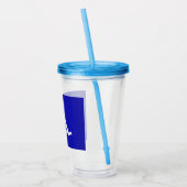 Gehandicapten met een handicap acryl drinkbeker (Links)