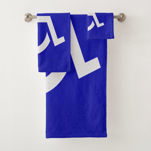 Gehandicapten met een handicap bad handdoek (Insitu)
