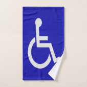 Gehandicapten met een handicap bad handdoek (Handdoek)