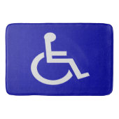 Gehandicapten met een handicap badmat (Voorkant)