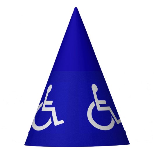 Gehandicapten met een handicap feesthoedjes (Voorkant)