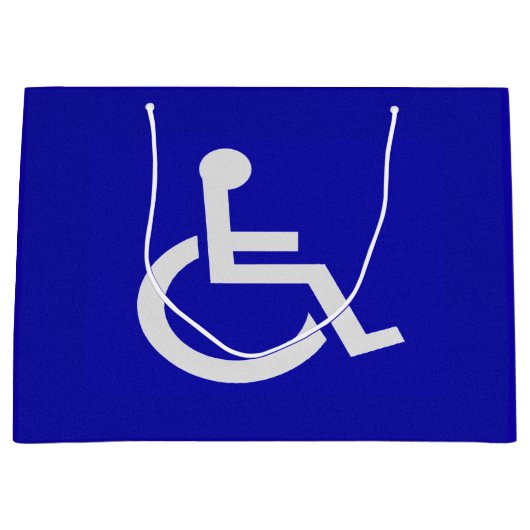 Gehandicapten met een handicap groot cadeauzakje (Voorkant)