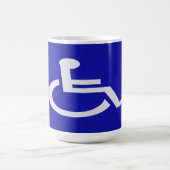 Gehandicapten met een handicap koffiemok (Center)