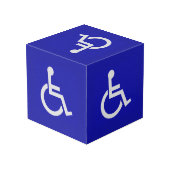 Gehandicapten met een handicap kubus (Achter hoekig)