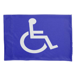 Gehandicapten met een handicap kussensloop