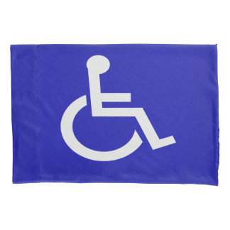 Gehandicapten met een handicap kussensloop