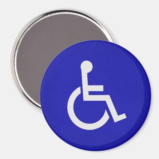 Gehandicapten met een handicap magneet (Voorkant / Achterkant)