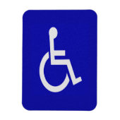 Gehandicapten met een handicap magneet (Verticaal)