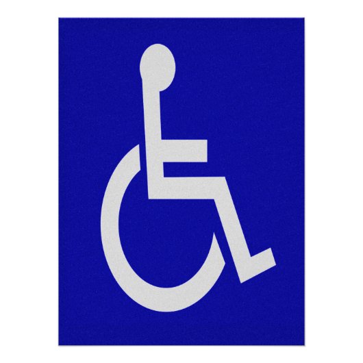Gehandicapten met een handicap perfect poster (Voorkant)