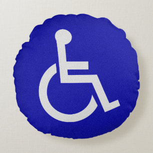 Gehandicapten met een handicap rond kussen
