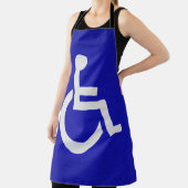 Gehandicapten met een handicap schort (Insitu)