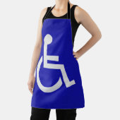 Gehandicapten met een handicap schort (Insitu)