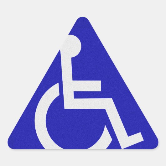 Gehandicapten met een handicap sticker (Voorkant)