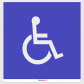 Gehandicapten met een handicap sticker (Vel)