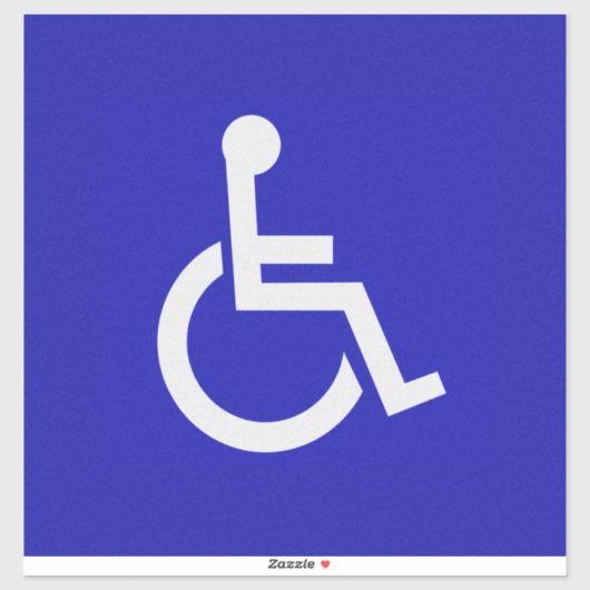 Gehandicapten met een handicap sticker (Vel)