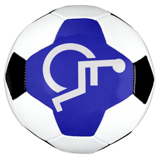 Gehandicapten met een handicap voetbal (Gedraaid)