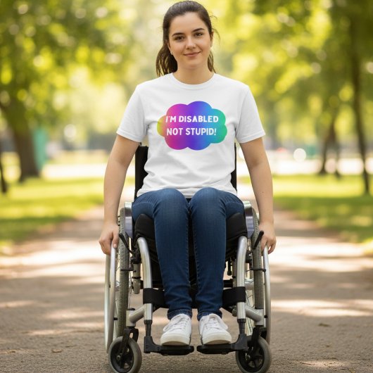 Gehandicapten niet dom, Bewustzijn t-shirt