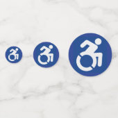Gehandicapten teken Modern, Gehandicapten, Gehandi Confetti (Voorkanten)
