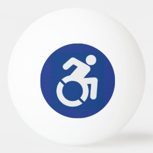 Gehandicapten teken Modern Pingpongbal