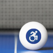 Gehandicapten teken Modern Pingpongbal (Net)