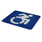 Gehandicapten teken Modern Snijplank (Hoek)