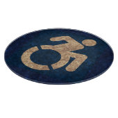 Gehandicapten Textured Snijplank (Hoek)