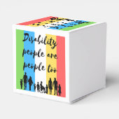 Gehandicapten zijn ook mensen bedankdoosjes (Achterkant)