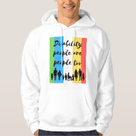 Gehandicapten zijn ook mensen hoodie