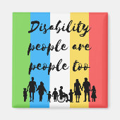 Gehandicapten zijn ook mensen magneet (Voorkant)