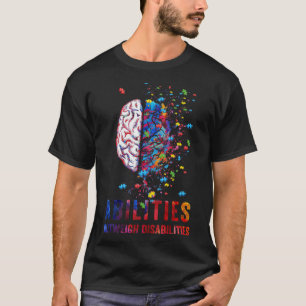 Gehandicapten zwaarder wegen dan bijzondere vormen t-shirt