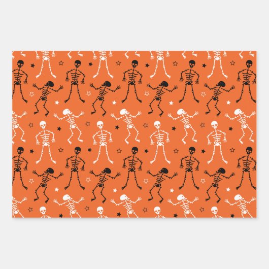 GEHAOND HUIS, DANKSKELETON EN SPIEREN INPAKPAPIER VEL (Voorkant)