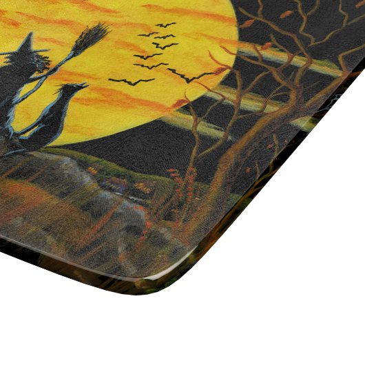 Gehard hardglas met hakzijde snijplank (Hoek)