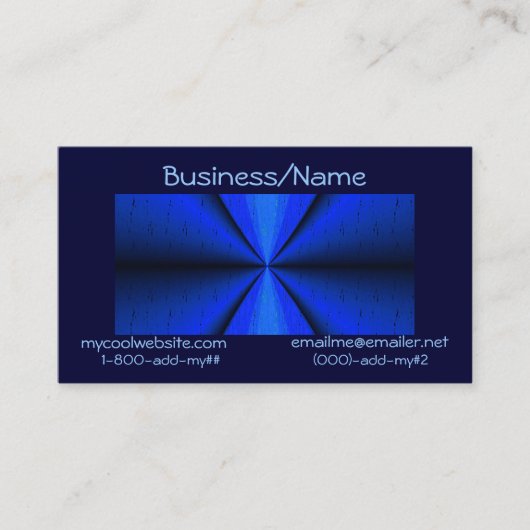 Geharmoniseerd Visitekaartje (Voorkant)