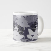 Geharmoniseerd voer van Monarch Butterfly Pair Grote Koffiekop (Voorkant rechts)