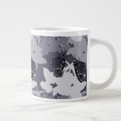 Geharmoniseerd voer van Monarch Butterfly Pair Grote Koffiekop (Rechts)