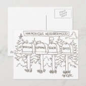 Geharmoniseerde omgeving: "Baritone, Soprano, Briefkaart (Voorkant / Achterkant)