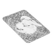 GEHATCHEERDE ELGF'S E15 + E16 WANTING BREAKFAST MAGNEET (Rechterzijde)