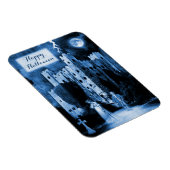 Gehaunted Castle Gothic Happy Halloween Magneet (Rechterzijde)
