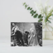 GeHaunted Lane - Ghost-foto 1880 Briefkaart (Staand voorkant)