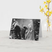 GeHaunted Lane -  Ghost Photo 1880 Kaart (Gele Bloem)