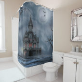 GeHaunted Mansion Shower Curtain Douchegordijn (In situ)