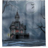 GeHaunted Mansion Shower Curtain Douchegordijn (Voorkant)