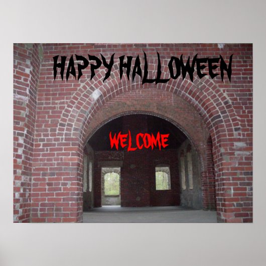 GEHAUNTEERD CASTLE poster (Voorkant)