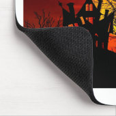 GEHAUNTEERDE NACHT, GEHAOND HUIS! (Halloween) ~ Muismat (Hoek)