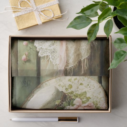 gehavende kant tissuepapier (Geschenk)