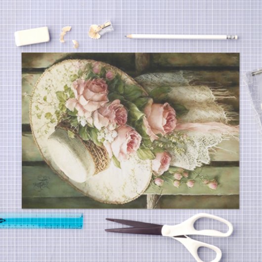 gehavende kant tissuepapier (Craft)