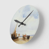 Gehavende schepen en een wagon nabij Trouville, c. Ronde Klok (Hoek)