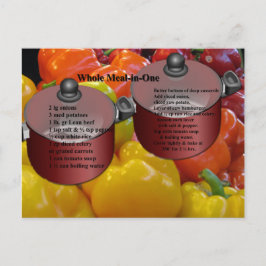 Geheel Briefkaart in één recept