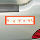 Geheel Bumpersticker (Op auto)