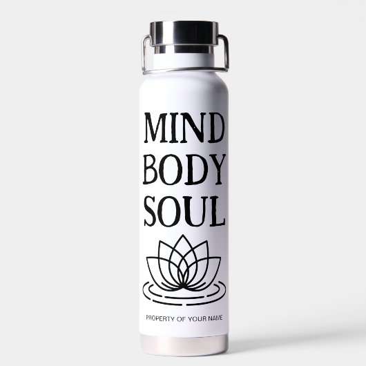 Geheel lichaam, met een vacuüm geïsoleerd koel waterfles (Achterkant)